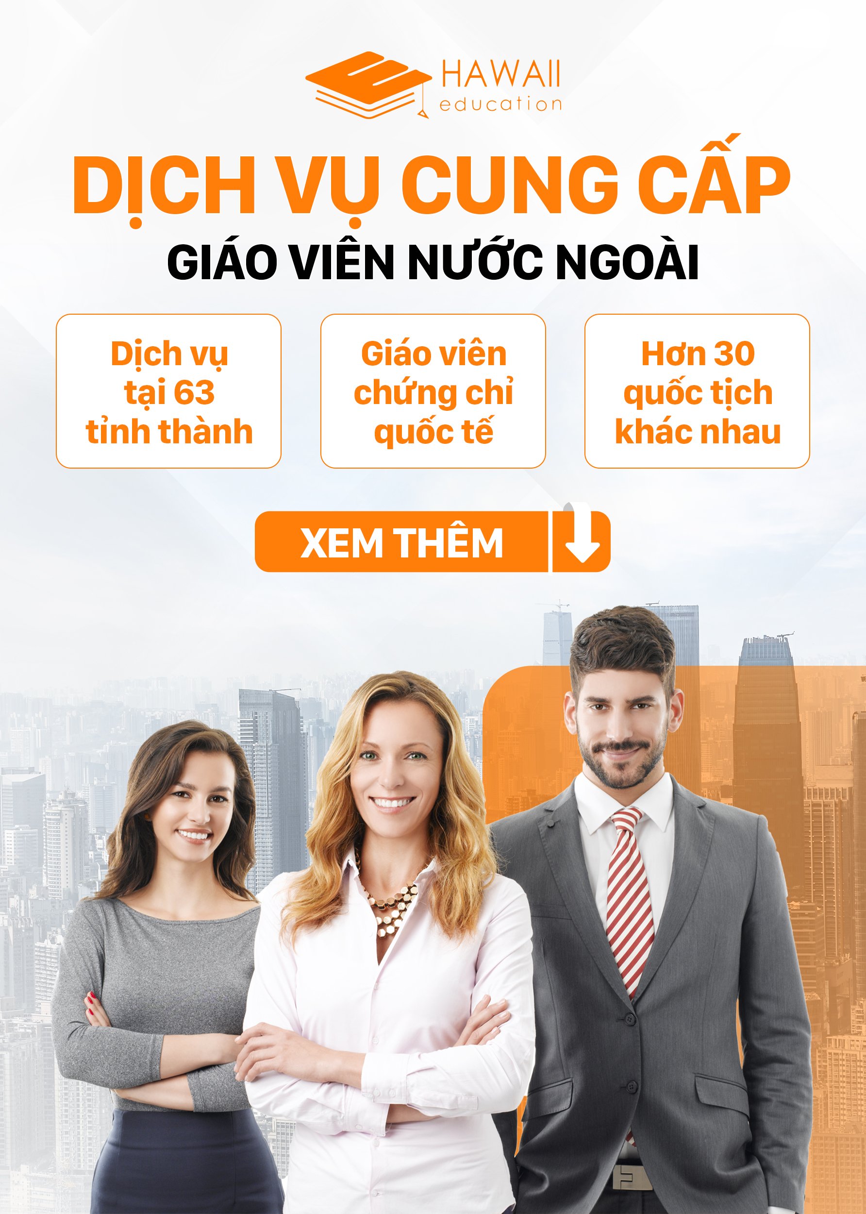 dịch vụ cung cấp giáo viên nước ngoài bản ngữ - mobile